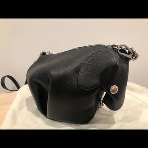 loewe leather Elephant crossbody bag